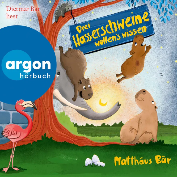 Cover von Matthäus Bär - Die Wasserschwein-Reihe - Band 2 - Drei Wasserschweine wollen's wissen