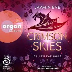 Cover - Jaymin Eve - Die "Fallen Fae Gods"-Dilogie - Band 2 - Crimson Skies