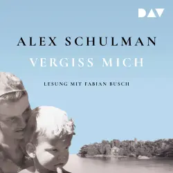 Cover - Alex Schulman - Vergiss mich