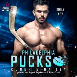 Cover - Emily Key - Philly Ice Hockey - Band 24 - Philadelphia Pucks: Conor & Bailey