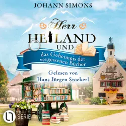 Cover - Johann Simons - Herr Heiland - Folge 17 - Herr Heiland und das Geheimnis der vergessenen Bücher