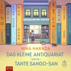 Cover - Hika Harada - Das kleine Antiquariat von Tante Sango-san - Roman
