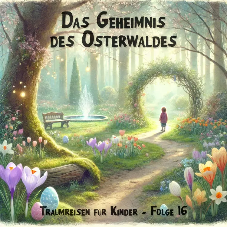 Cover von Traumreisen für Kinder - Folge 16 - Das Geheimnis des Osterwaldes