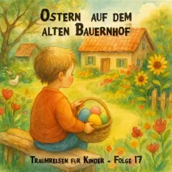 Cover - Traumreisen für Kinder - Folge 17 - Ostern auf dem alten Bauernhof