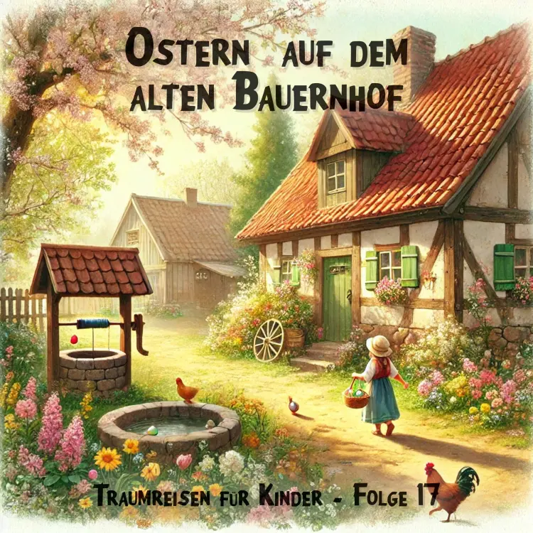 Cover von Traumreisen für Kinder - Folge 17 - Ostern auf dem alten Bauernhof