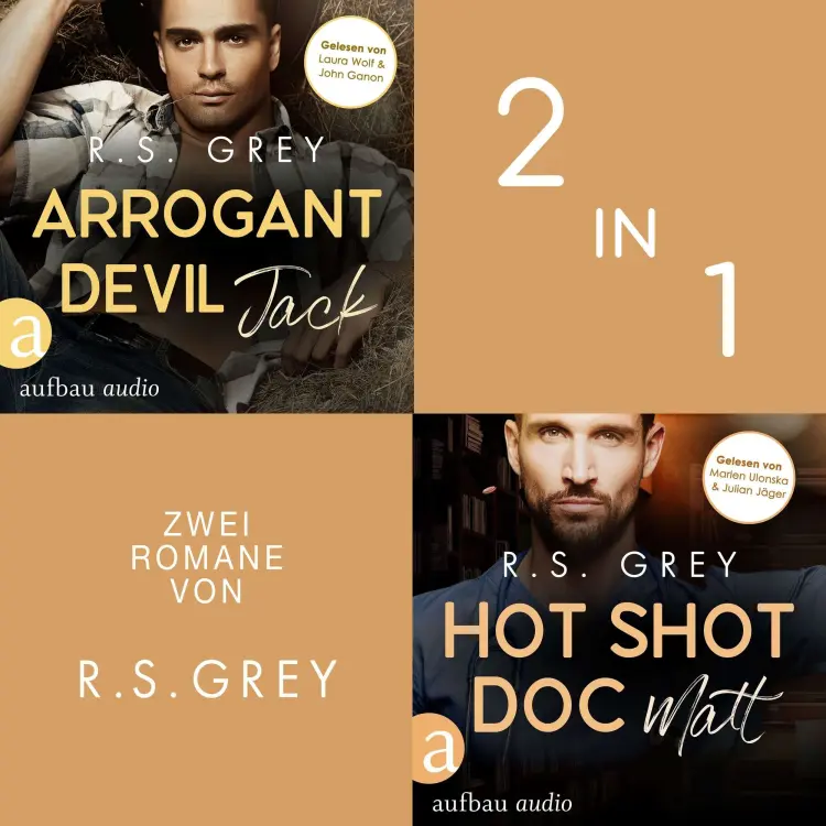 Cover von R. S. Grey - Arrogant Devil & Hot Shot Doc