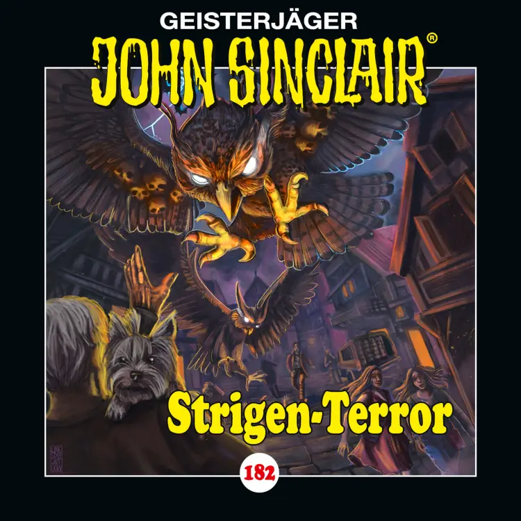 Cover von John Sinclair - Folge 182 - Strigen-Terror. Teil 2 von 2