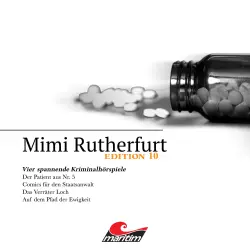 Cover - Mimi Rutherfurt - Vier Spannende Kriminalhörspiele - "Mimi Rutherfurt" Edition 10