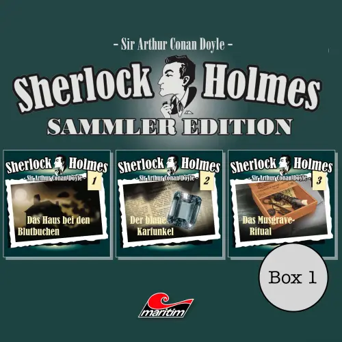 Cover von Sherlock Holmes - Die Originale - Box 1 - Sammler Edition