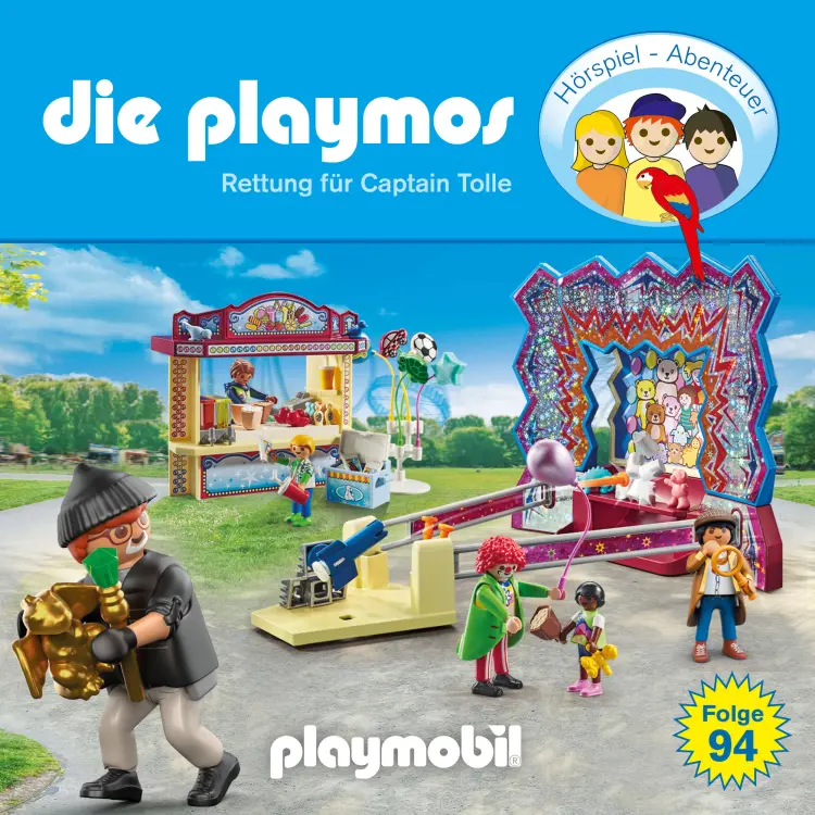 Cover von Die Playmos - Folge 94 - Rettung für Captain Tolle