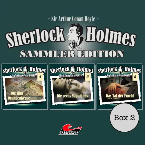 Cover von Sherlock Holmes - Die Originale - Box 2 - Sammler Edition
