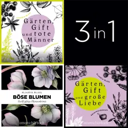 Cover - Klaudia Blasl - Große Gartenkrimi-Reihe - Große Gartenkrimi-Reihe - Drei herrlich böse Krimibände von Klaudia Blasl