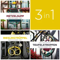 Cover - Gina Greifenstein - Paula Stern ermittelt - Zwischen Knödel und KTU - deftige Krimis aus der Pfalz: Paula Stern ermittelt (Band 1-3)