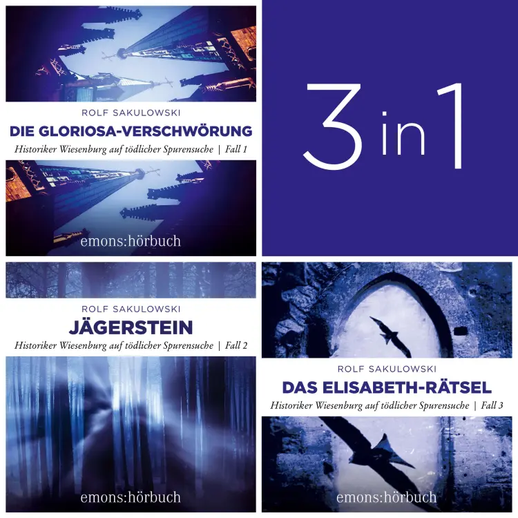 Cover von Rolf Sakulowski - Historiker Wiesenburg auf tödlicher Spurensuche - Historiker Wiesenburg auf tödlicher Spurensuche (Band 1-3)