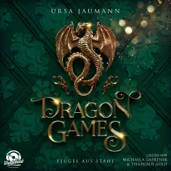 Cover - Ursa Jaumann - Dragon Knights - Band 2 - Dragon Games - Flügel aus Stahl