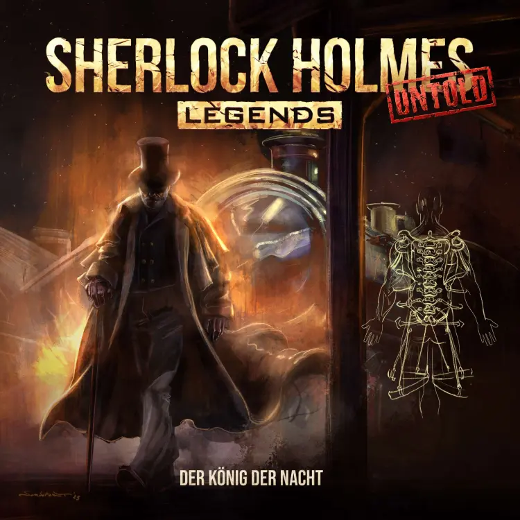 Cover von Sherlock Holmes Legends - Folge 15 - Der König der Nacht