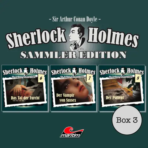 Cover von Sherlock Holmes - Die Originale - Box 3 - Sammler Edition