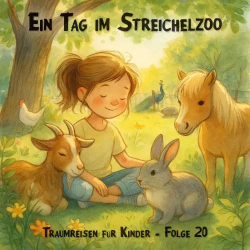 Cover von Traumreisen für Kinder - Folge 20 - Ein Tag im Streichelzoo