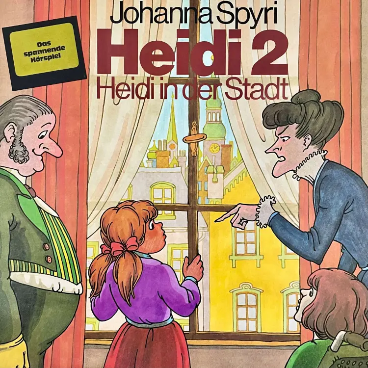 Cover von Johanna Spyri - Heidi in der Stadt