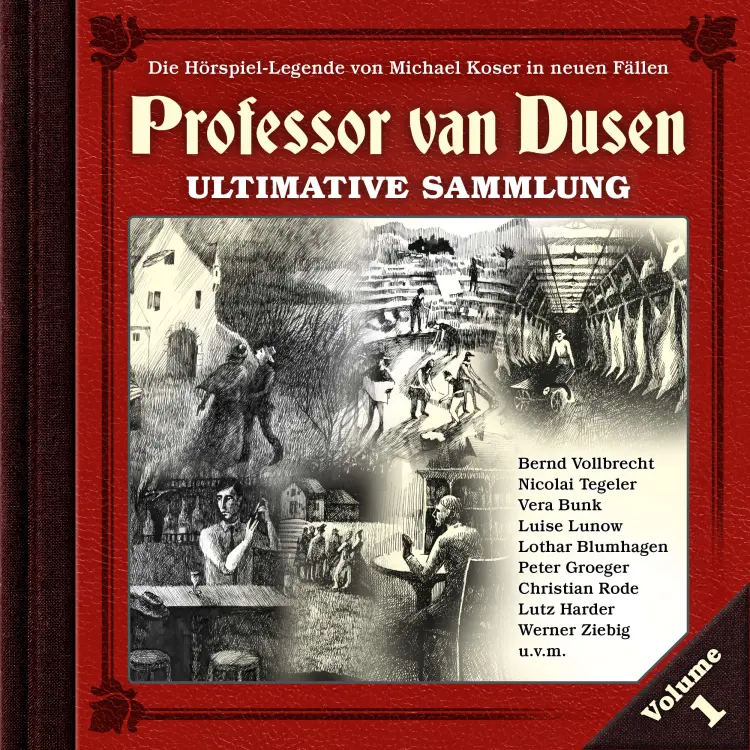 Cover von Professor van Dusen - Die neuen Fälle: Ultimative Sammlung Volume 1