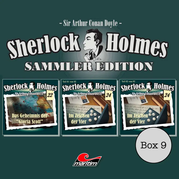 Cover von Sherlock Holmes - Die Originale - Box 9 - Sammler Edition
