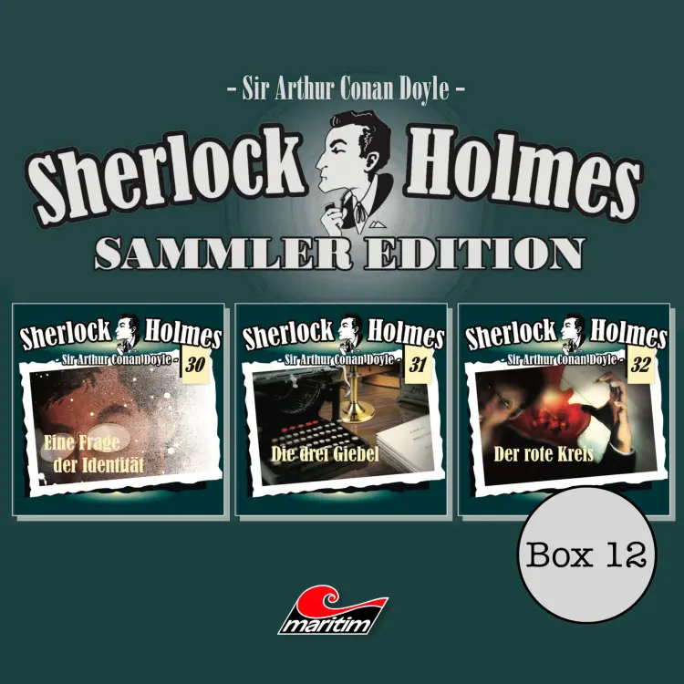 Cover von Sherlock Holmes - Die Originale - Box 12 - Sammler Edition
