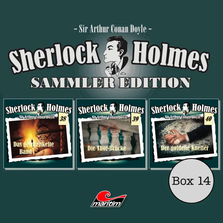 Cover von Sherlock Holmes - Die Originale - Box 14 - Sammler Edition