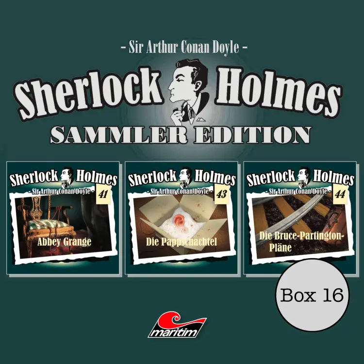 Cover von Sherlock Holmes - Die Originale - Box 16 - Sammler Edition