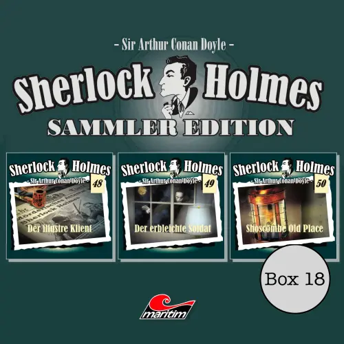 Cover von Sherlock Holmes - Die Originale - Box 18 - Sammler Edition