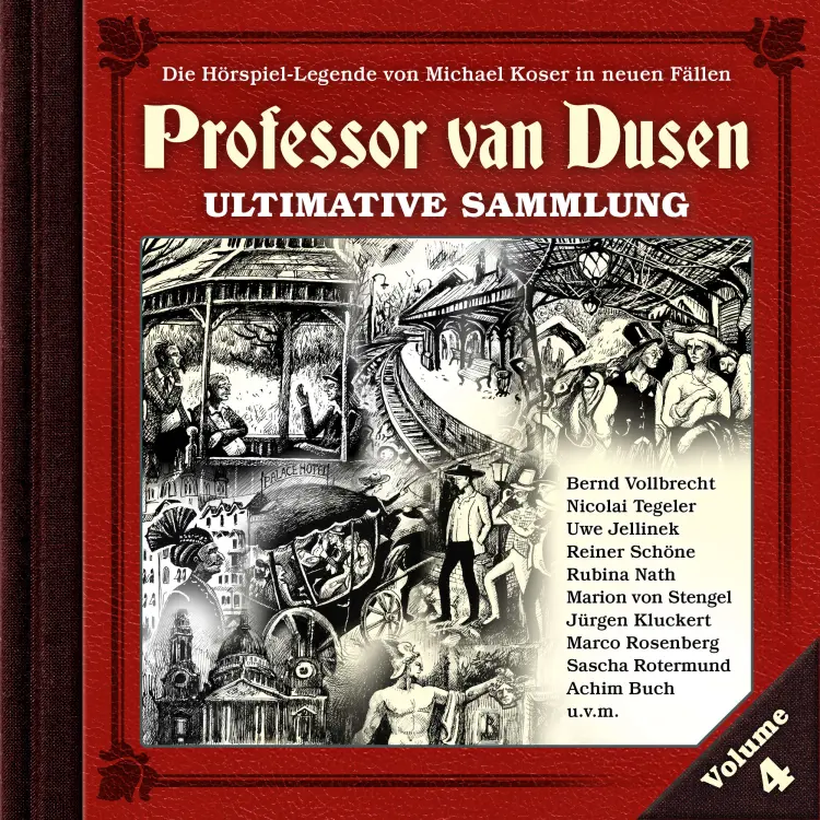 Cover von Professor van Dusen - Die neuen Fälle: Ultimative Sammlung Volume 4