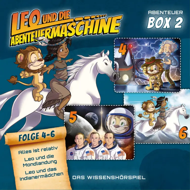 Cover von Leo und die Abenteuermaschine - Folge 4-6