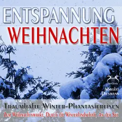 Cover - Franziska Diesmann - Entspannung "Weihnachten" - Traumhafte Winter-Phantasiereisen mit Autosuggestion - Zum Weihnachtsmarkt, Durch die Winterlandschaft, An der See - mit winterlicher 432 Hz Entspannung ...