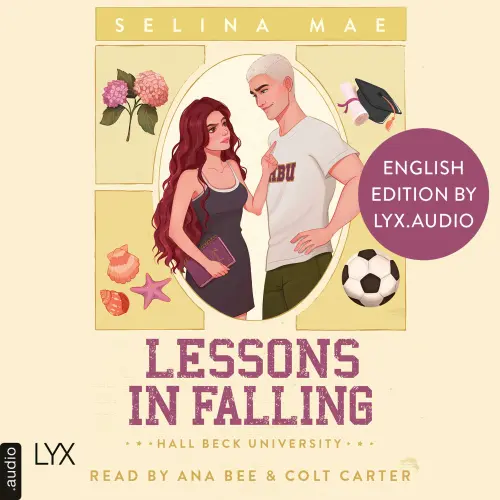 Cover - Selina Mae - Lessons in Falling - Hall Beck University, Part 3 (English Edition)