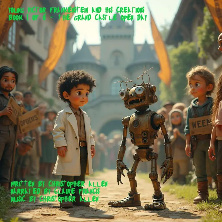 Cover von Christopher Allen - The Grand Castle Open Day - Young Victor Frankenstein and his Creations, Book 1