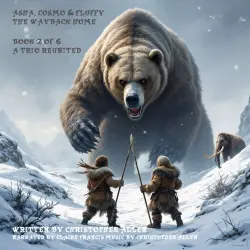 Cover - Christopher Allen - Asha, Cosmo & Fluffy - The Way Back Home - A Trio Reunited, Book 2