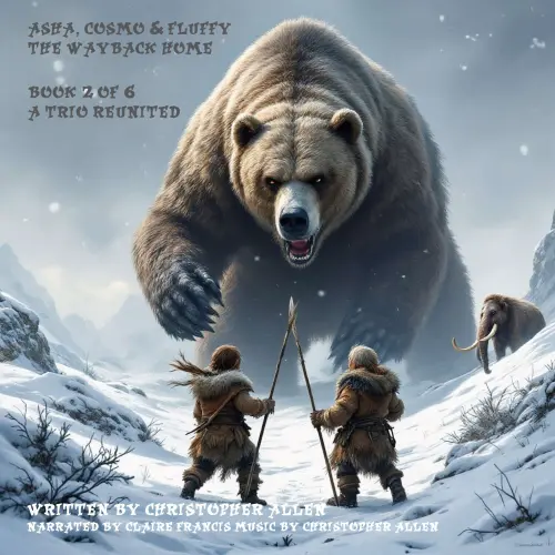 Cover von Christopher Allen - Asha, Cosmo & Fluffy - The Way Back Home - A Trio Reunited, Book 2