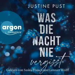 Cover - Justine Pust - Was die Nacht nie vergisst