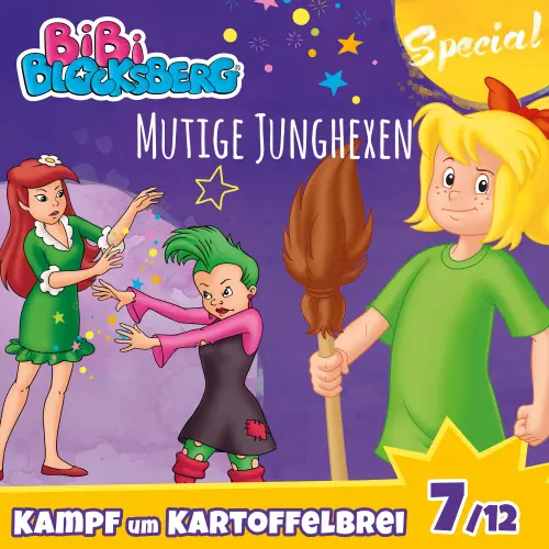 Cover von Bibi Blocksberg - Teil 7 - Mutige Junghexen