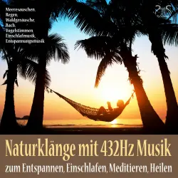 Cover - Torsten Abrolat - Naturklänge mit 432Hz Musik zum Entspannen, Einschlafen, Meditieren, Heilen - Meeresauschen, Regen, Waldgeräusche, Bach, Vogelstimmen, Einschlafmusik, Entspannungsmusik