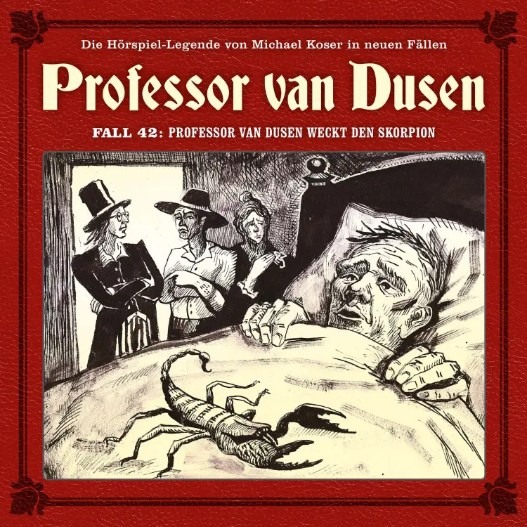 Cover von Professor van Dusen - Fall 42 - Professor van Dusen weckt den Skorpion