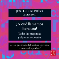 Cover - José Luis De Diego - ¿Para qué sirve la literatura? - Todas las preguntas y algunas respuestas - Parte 3 - ¿De qué modos la literatura representa otros mundos posibles?