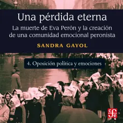 Cover - Sandra Gayol - Una pérdida eterna - La muerte de Eva Perón y la creación de una comunidad emocional peronista - Parte 4 - Oposición política y emociones