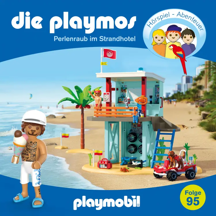 Cover von Die Playmos - Folge 95 - Perlenraub im Strandhotel