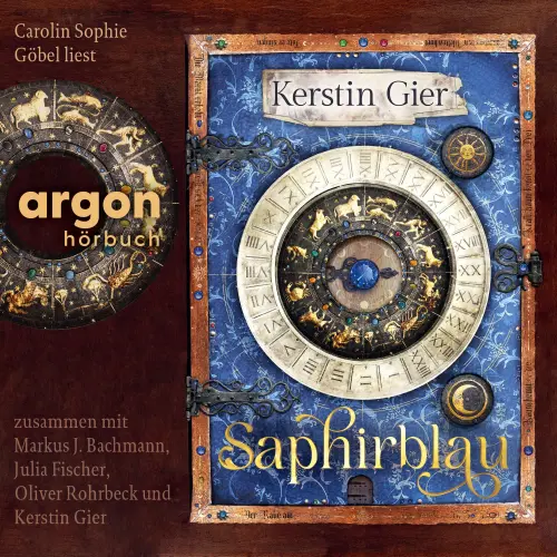 Cover - Kerstin Gier - Liebe geht durch alle Zeiten. Die Edelstein-Trilogie - Band 2 - Saphirblau - Liebe geht durch alle Zeiten