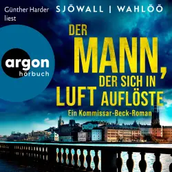 Cover - Maj Sjöwall - Martin Beck ermittelt - Band 2 - Der Mann, der sich in Luft auflöste: Ein Kommissar-Beck-Roman