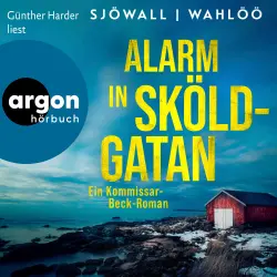 Cover - Maj Sjöwall - Martin Beck ermittelt - Band 5 - Alarm in Sköldgatan: Ein Kommissar-Beck-Roman