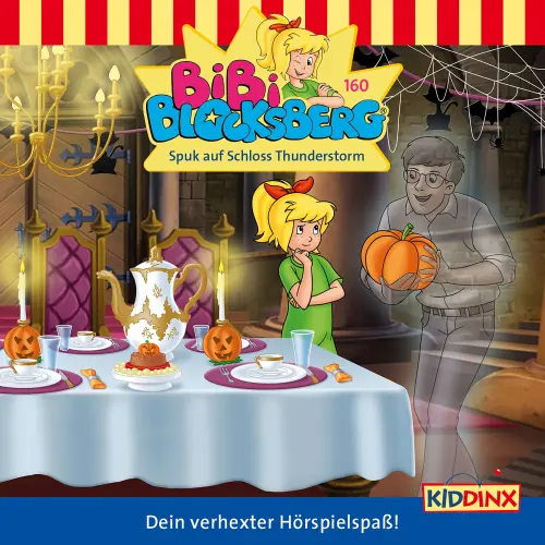 Cover von Bibi Blocksberg - Folge 160 - Spuk auf Schloss Thunderstorm