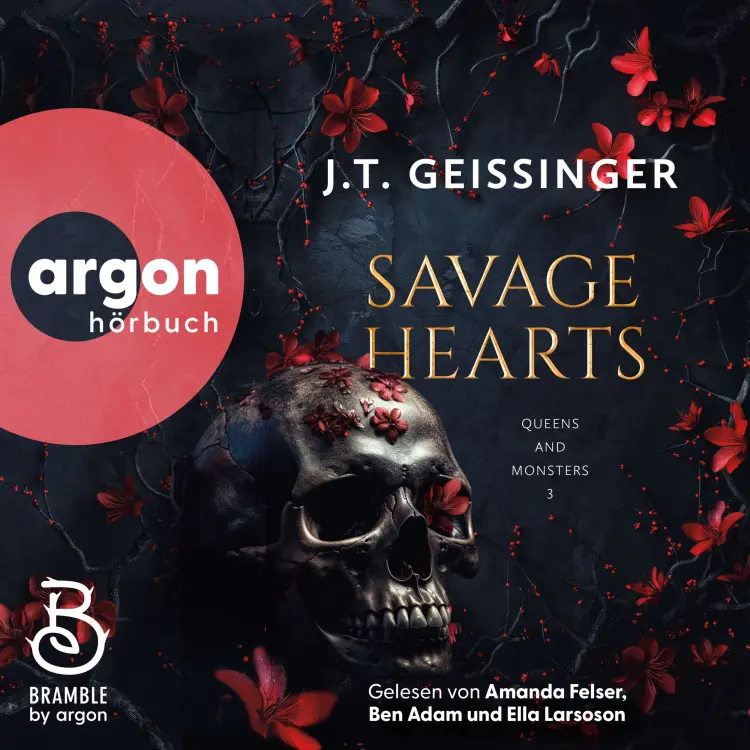Cover von J. T. Geissinger - Queens and Monsters - Band 3 - Savage Hearts