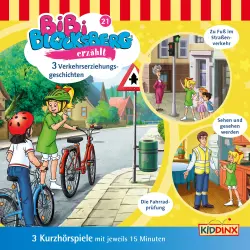 Cover - Bibi Blocksberg - Folge 21 - Verkehrserziehungsgeschichten