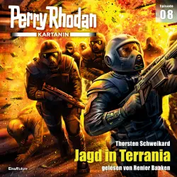 Cover - Thorsten Schweikard - Perry Rhodan - Kartanin 8 - Jagd in Terrania